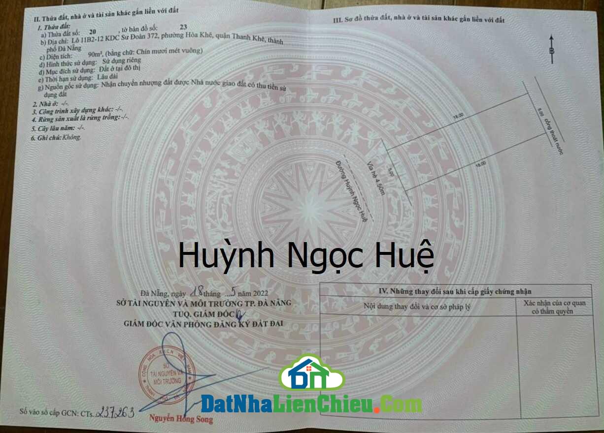 Bán đất tặng nhà kho đường Huỳnh Ngọc Huệ, Giá Siêu Rẻ, Tháng 02/2024
