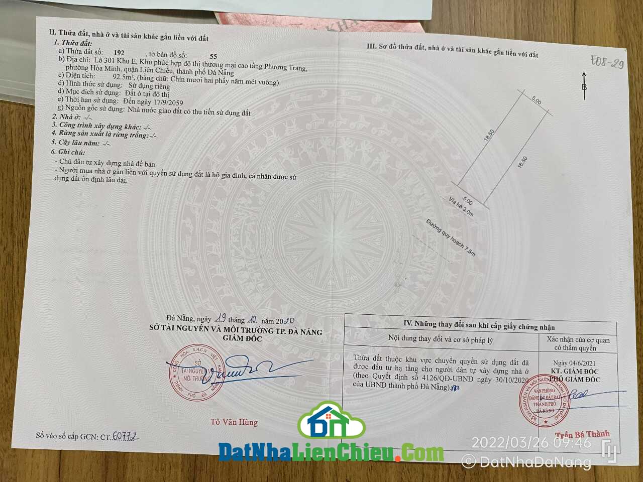 Bán đất khu E Kim Long, Đường 7,5m Giá Siêu Rẻ