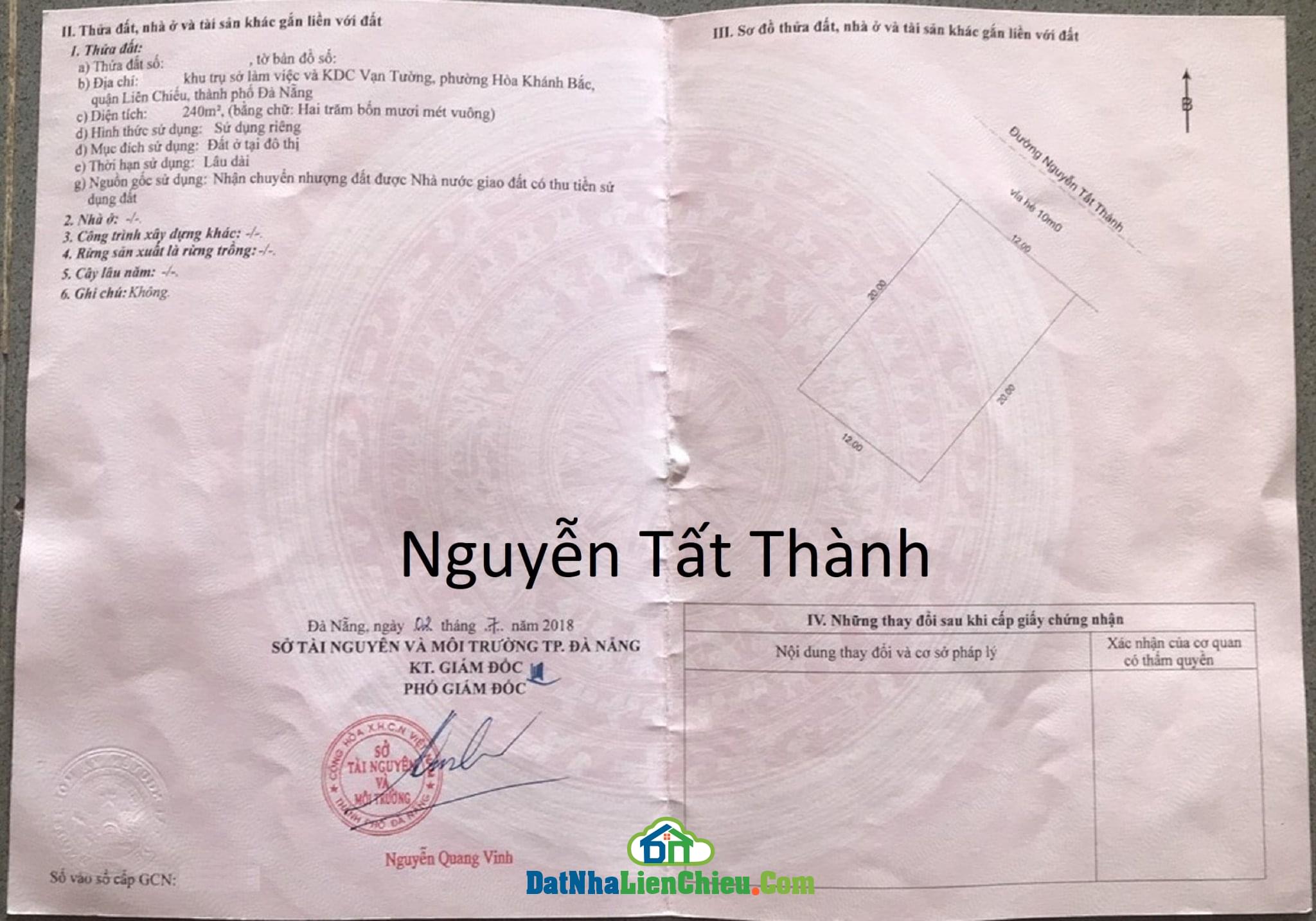 Cho thuê đất Mặt Tiền đường Nguyễn Tất Thành, View Biển, Đối Diện Bãi Tắm Phan Văn Định, Giá RẺ 2024
