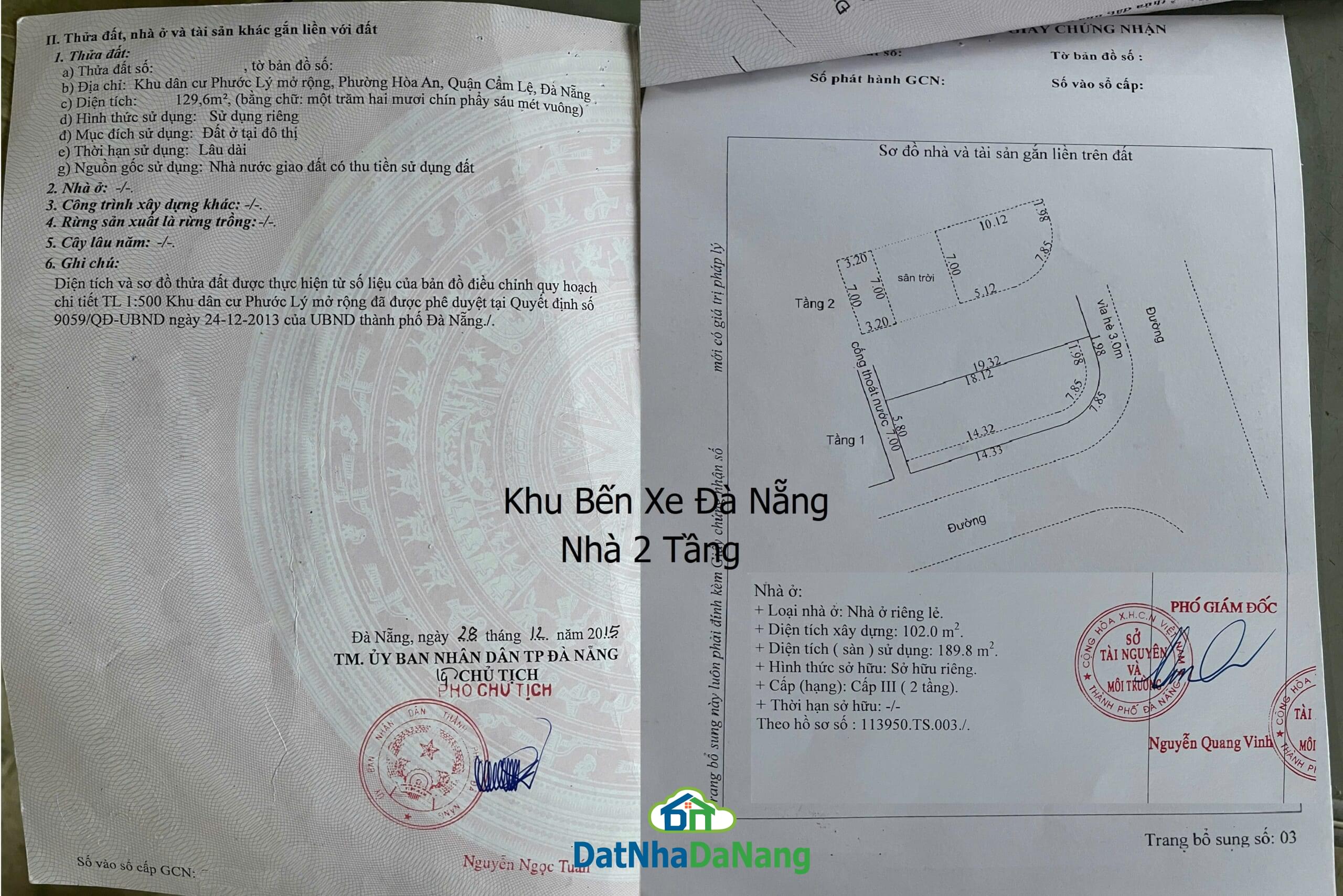 Bán Nhà 2 Tầng, Lô Góc, Ngã Ba, 2 Mặt Tiền, Đường 7,5m, Sát đường Yên Thế – Bắc Sơn, Giá SIÊU RẺ