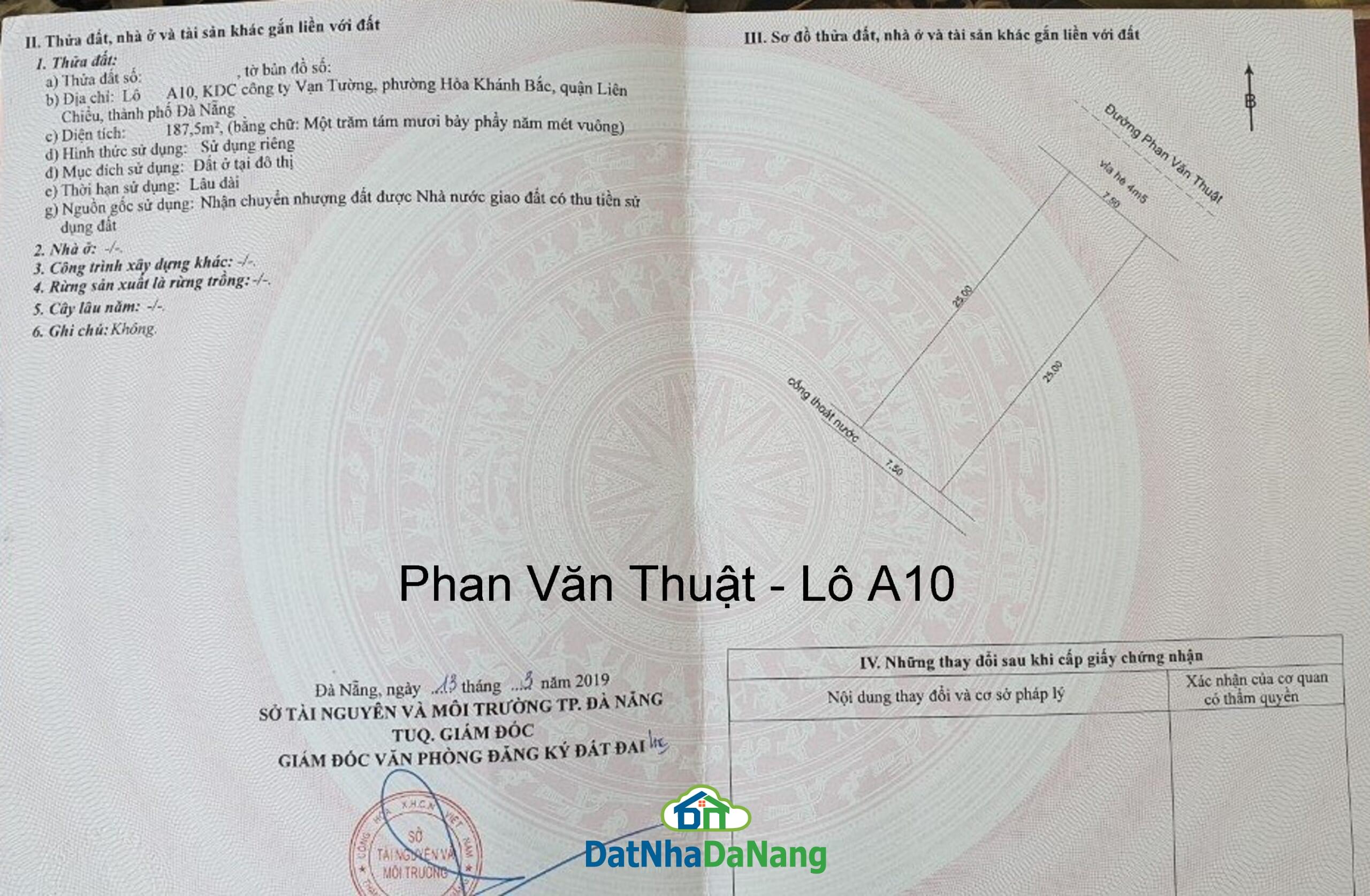 Bán Đất đường Phan Văn Thuật, gần đường Nguyễn Chánh, Sát Biển Xuân Thiều, Giá RẺ