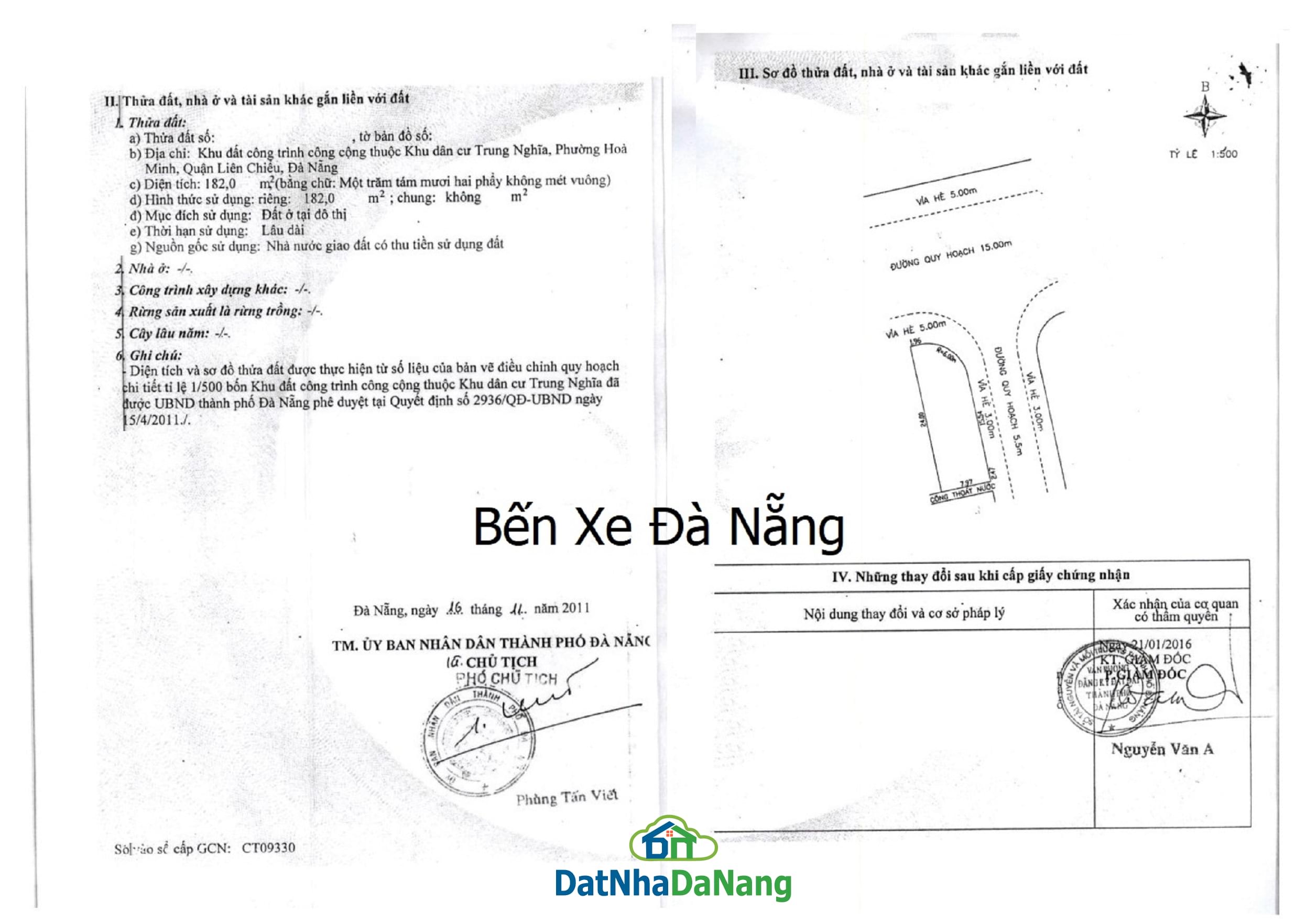 Bán Đất 2 Lô Góc, 2 Mặt Tiền, Đường 15m, Đối Diện Cổng Chính Bến Xe Đà Nẵng, Vị Trí Đẹp, Giá Rẻ